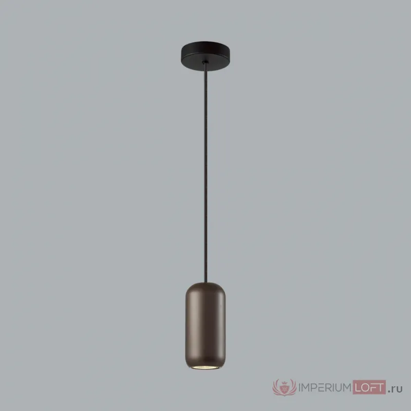 Подвесной светильник Odeon Light PENDANT ODL24 313 5060/1D GU10 LED 4W COCOON Коричневый от ImperiumLoft