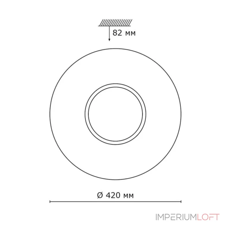 Потолочный светильник Sonex Visma 2048/DL Потолочный светильник Sonex Visma 2048/DL