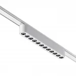 Трековый светильник SMAL Novotech SHINO NT23 047 359243 IP20 LED 12W 48V 1140Лм 3000К SMAL Прозрачный