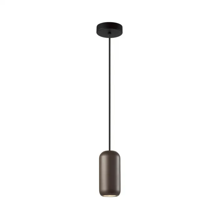 Подвесной светильник Odeon Light PENDANT ODL24 313 5060/1D GU10 LED 4W COCOON Коричневый от ImperiumLoft