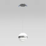 Подвесной светильник Odeon Light L-VISION ODL24 389 5037/9L LED 9W 4000K 480лм RONI Хром