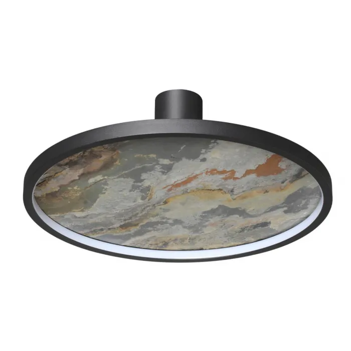 Настенный светильник Odeon Light L-VISION ODL24 5078/45L LED 45W 3000K STOFLAKE Серый от ImperiumLoft
