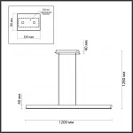 Подвесной светильник Odeon Light Hightech 7755/36L от ImperiumLoft