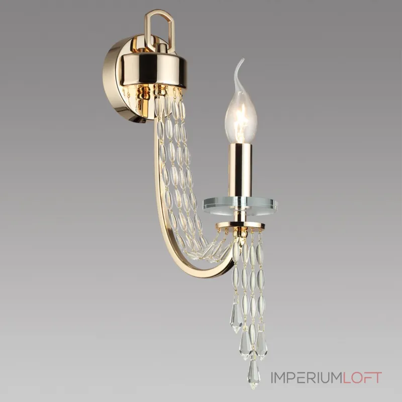 Бра E14 1*40W CAPEL 5063/1W CLASSIC ODL25 Золотой