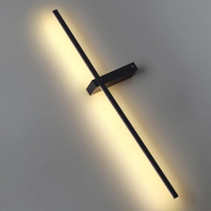 Настенный светильник Lumion LEDIO LN23 051 5695/9WL LED 9W 3000K 680Лм 220V BLAKE Чёрный от ImperiumLoft