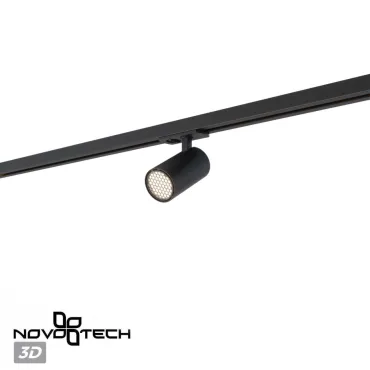Светильник однофазный трехжильный трековый светодиодный Novotech Selene 359907 Светильник однофазный трехжильный трековый светодиодный Novotech Selene 359907
