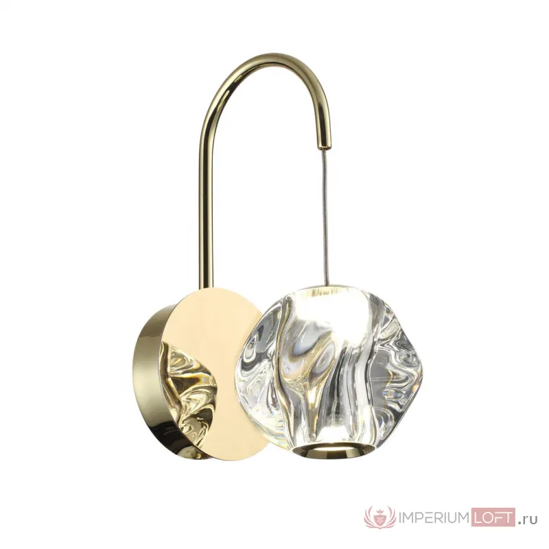 Бра LED 5W 4000K 240Лм JEMSTONE 5085/5WL L-VISION ODL25 Золотой от ImperiumLoft
