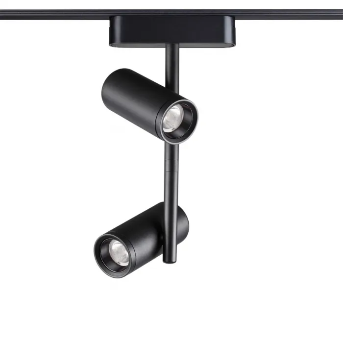 Трековый светильник SMAL Novotech SHINO NT23 051 359106 IP20 LED 4000K 2*8W 48V 1360Лм SMAL Чёрный от ImperiumLoft