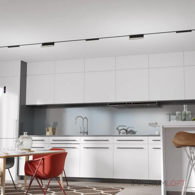 Трековый светильник SMAL Novotech SHINO NT23 047 359076 IP20 LED 12W 48V 4000K 1140Лм SMAL Прозрачный