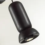 Настенный светильник Odeon Light PENDANT ODL24 315 5054/1WD GU10 LED 4W KERAMA Чёрный от ImperiumLoft