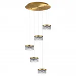 Люстра Odeon Light L-VISION ODL24 447 5032/30L LED 30W 4000K 1958лм FIVRE Прозрачный от ImperiumLoft