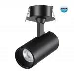 Светильник встраиваемый светодиодный Novotech SPOT NT23 267 359226 IP20 LED 15W 220V 1440Лм 4000К SELENE Чёрный от ImperiumLoft