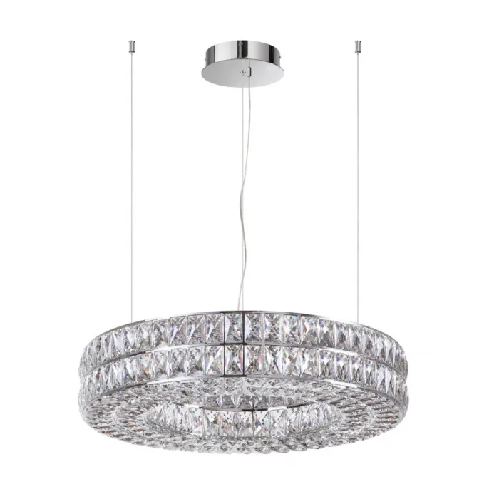 Люстра Odeon Light L-VISION ODL24 479 4927/52L LED 52W 4000K 2971Лм PANTA Прозрачный от ImperiumLoft