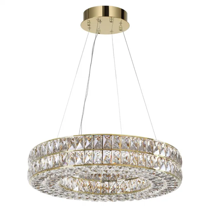 Люстра Odeon Light L-VISION ODL24 477 4926/52L LED 52W 4000K 2971Лм PANTA Прозрачный от ImperiumLoft