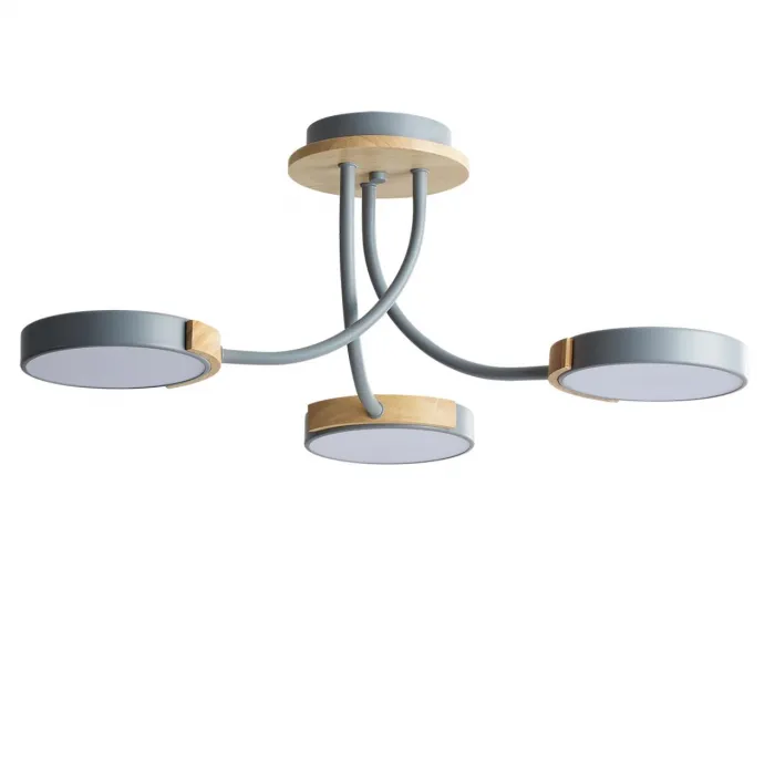 Потолочная люстра Lumion LEDIO LN23 064 5655/54CL LED 54W 3000-6000K 3125Лм 220V ARLEY Белый от ImperiumLoft