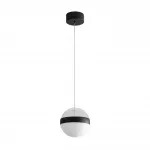 Подвесной светильник Odeon Light L-VISION ODL24 389 5075/12L LED 12W 4000K 600лм RONI Чёрный