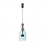 Подвесной светильник Odeon Light L-VISION ODL24 299 5046/12L LED 12W 4000К 1400Лм PALLETA Голубой