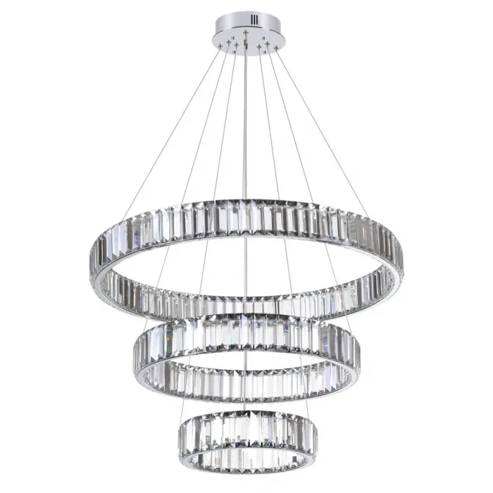Люстра Odeon Light L-VISION ODL24 491 4930/88L LED 88W 4000K 10200Лм VEKIA Прозрачный от ImperiumLoft