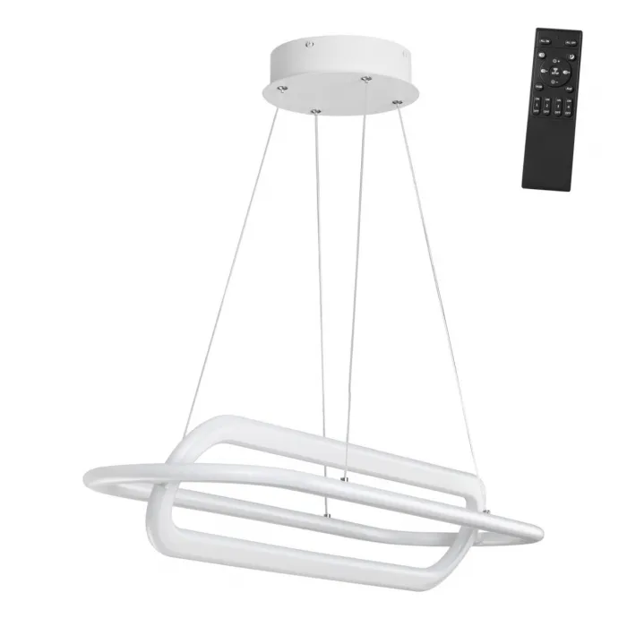 Светильник подвесной диммируемый, с пультом ДУ Novotech OVER NT23 159 359172 IP20 LED 4000К 116W 220V ONDO Белый от ImperiumLoft
