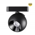 Трековый светильник SMAL Novotech SHINO NT23 053 359266 IP20 LED 12W 48V 960Лм 3000К SMAL Чёрный