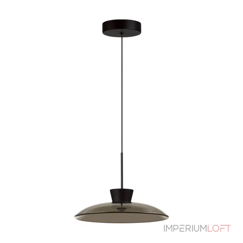 Подвесной светильник Odeon Light L-VISION ODL24 321 5055/9L LED 9W 3000К SAUCER Чёрный от ImperiumLoft