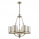 Люстра Lumion COUNTY LN23 219 6524/7 E27 7*60W 220V RIVERLY Коньячный от ImperiumLoft