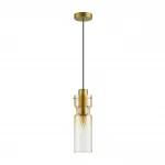 Подвесной светильник Odeon Light PENDANT ODL24 323 5057/1A E27 1*40W SCROW Жёлтый