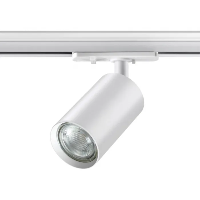 Светильник однофазный двухжильный трековый Novotech PORT NT23 093 370962 GU10 50W 220V PIPE Белый от ImperiumLoft
