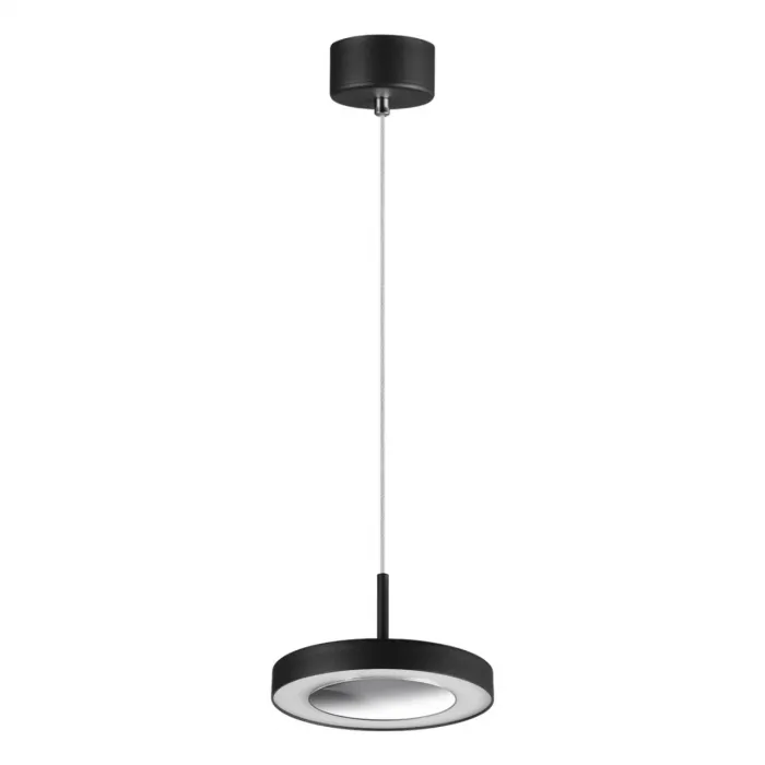 Подвесной светильник Novotech OVER NT23 193 359281 IP20 LED 18W 85-265V 1350Лм 3000К MIRROR Чёрный от ImperiumLoft