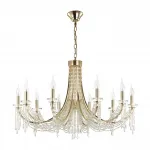 Подвесная люстра Odeon Light CLASSIC ODL24 537 5063/10 E14 10х40W CAPEL 