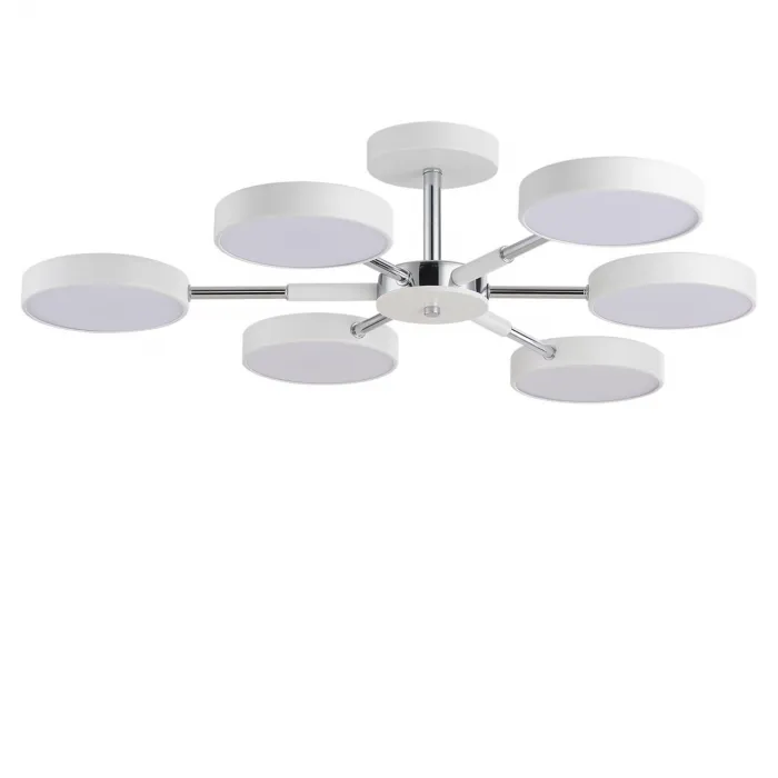 Потолочная люстра Lumion LEDIO LN23 067 5659/99CL LED 108W 3000-6000K 5773Лм 220V MIKA Белый от ImperiumLoft