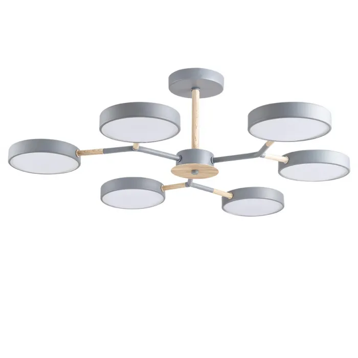 Потолочная люстра Lumion LEDIO LN23 062 5651/99CL LED 108W 3000-6000K 5385Лм 220V BRAD Белый от ImperiumLoft