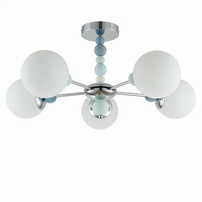Люстра Lumion MODERNI LN23 102 6525/5C E14 5*40W 220V SUNDAY Белый от ImperiumLoft
