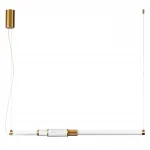 Подвесной светильник Odeon Light MIDCENT ODL24 127 4359/14L IP20 LED 14W 3000K 220V MARMI Белый мрамор