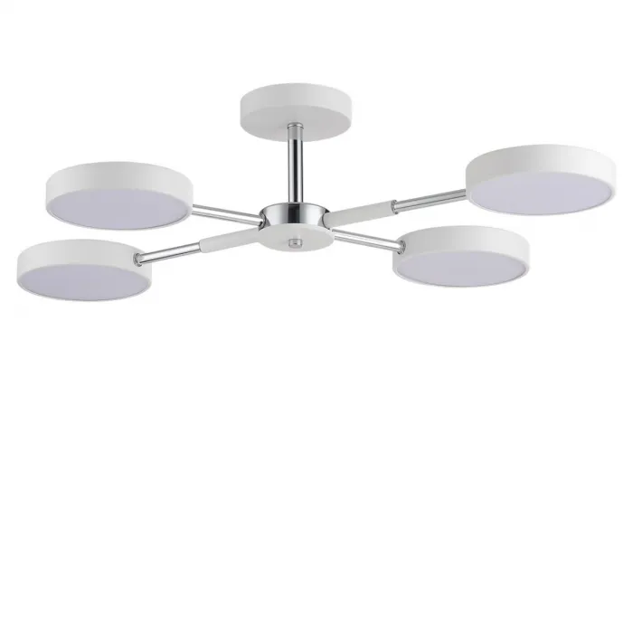 Потолочная люстра Lumion LEDIO LN23 067 5659/72CL LED 72W 3000-6000K 3902Лм 220V MIKA Белый от ImperiumLoft