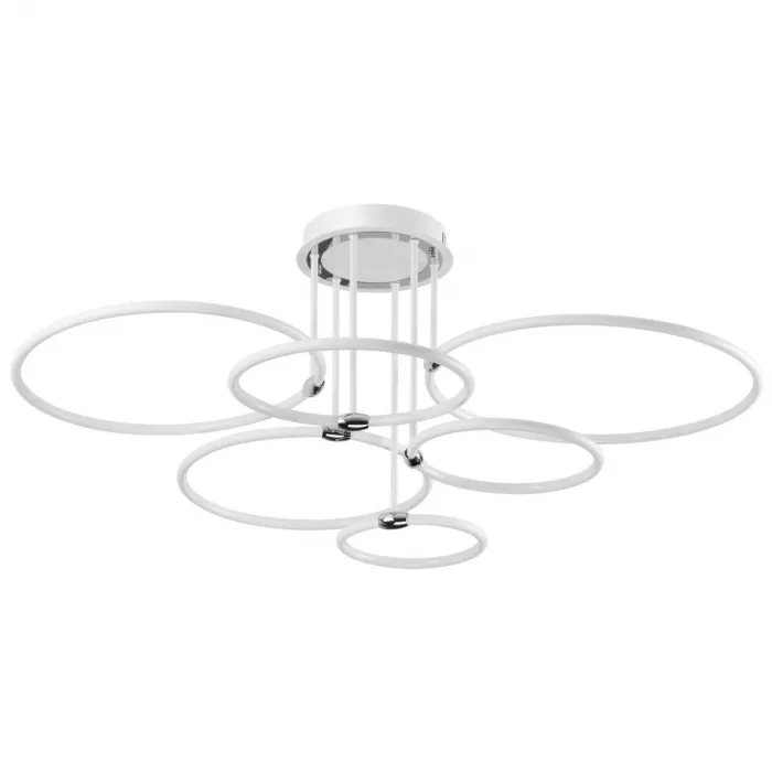 Потолочная люстра Lumion LEDIO LN23 071 5282/99CL LED 156W 3000-6000K 9899Лм 220V URSULA Белый от ImperiumLoft