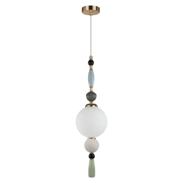 Подвесной светильник Odeon Light MODERN ODL_EX24 83 5405/1A E14 1*40W PALLE Белый от ImperiumLoft