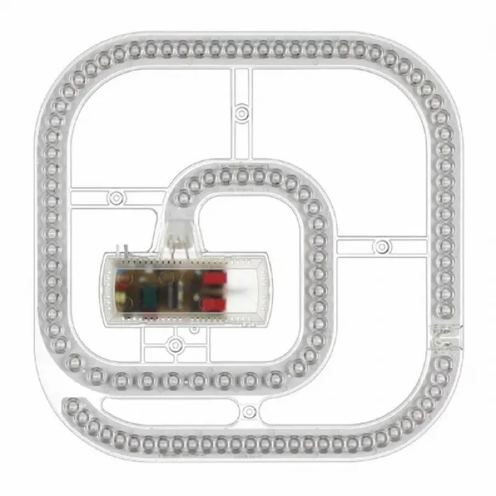 LED модуль Novotech KLARK NT23 357780 3000-4200-6300K 305х305 IP20 Прозрачный от ImperiumLoft