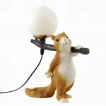Настольный светильник Lumion MODERNI LN23 129 6522/1T E14 1*40W 220V SQUIRREL Белый от ImperiumLoft