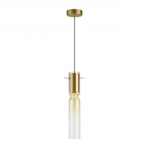 Подвесной светильник Odeon Light PENDANT ODL24 323 5058/5LA LED 5W 3000K SCROW Жёлтый
