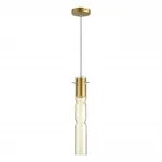 Подвесной светильник Odeon Light PENDANT ODL24 323 5059/5LA LED 5W 3000K SCROW Жёлтый