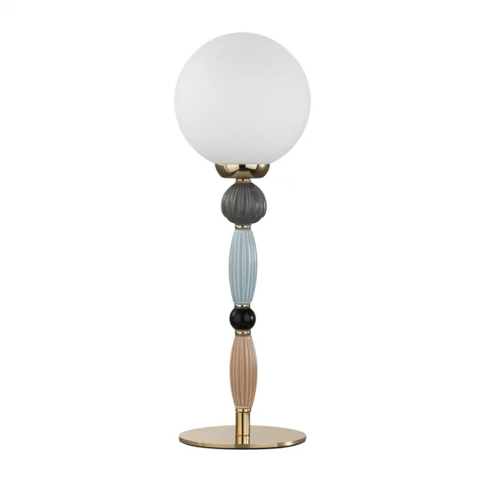 Настольная лампа Odeon Light MODERN ODL_EX24 83 5405/1T E14 1*40W PALLE Белый от ImperiumLoft