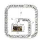 LED модуль Novotech KLARK NT23 357767 3000-4200-6300K 225х225 IP20 Прозрачный от ImperiumLoft