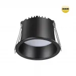 Светильник встраиваемый светодиодный Novotech SPOT NT23 282 359233 IP20 LED 6W 220V 360Лм 3000К TRAN Чёрный