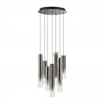 Люстра Odeon Light PENDANT ODL24 319 5061/32L LED 7*4W 3000K SHINY Чёрный от ImperiumLoft