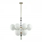 Люстра Odeon Light MODERN ODL_EX24 83 5405/12 E14 12*40W PALLE Белый от ImperiumLoft