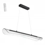 Светильник подвесной диммируемый, с пультом ДУ Novotech OVER NT23 155 359191 IP20 LED 3000К~6000К 32W 220-240V WELLE Белый, Прозрачный от ImperiumLoft