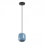 Подвесной светильник Odeon Light PENDANT ODL24 311 5053/1B GU10 LED 4W OVALI Синий