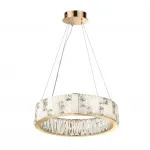 Люстра Odeon Light HALL ODL24 495 5072/60L LED 60W 3700K CROSSA Белый от ImperiumLoft