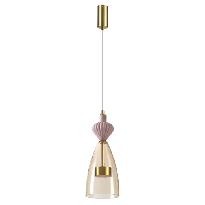 Подвесной светильник Odeon Light L-VISION ODL24 299 5045/12LC LED 12W 4000К 1400Лм PALLETA Жёлтый от ImperiumLoft